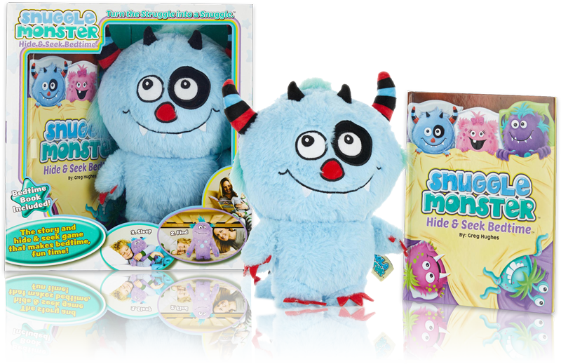 Snuggle Monster - Hide and Seek Bedtime bedtime story and cuddle toys ...